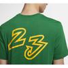 Jordan 10 Legacy Printed Crew Neck Short Sleeve T-Shirt Men Tops Light-Green CT2001-302