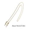 Glasses Chains With Beads Thin Adjustable Eyewear Straps For Sunglasses Mask Holder Women Men Stylish Accessory