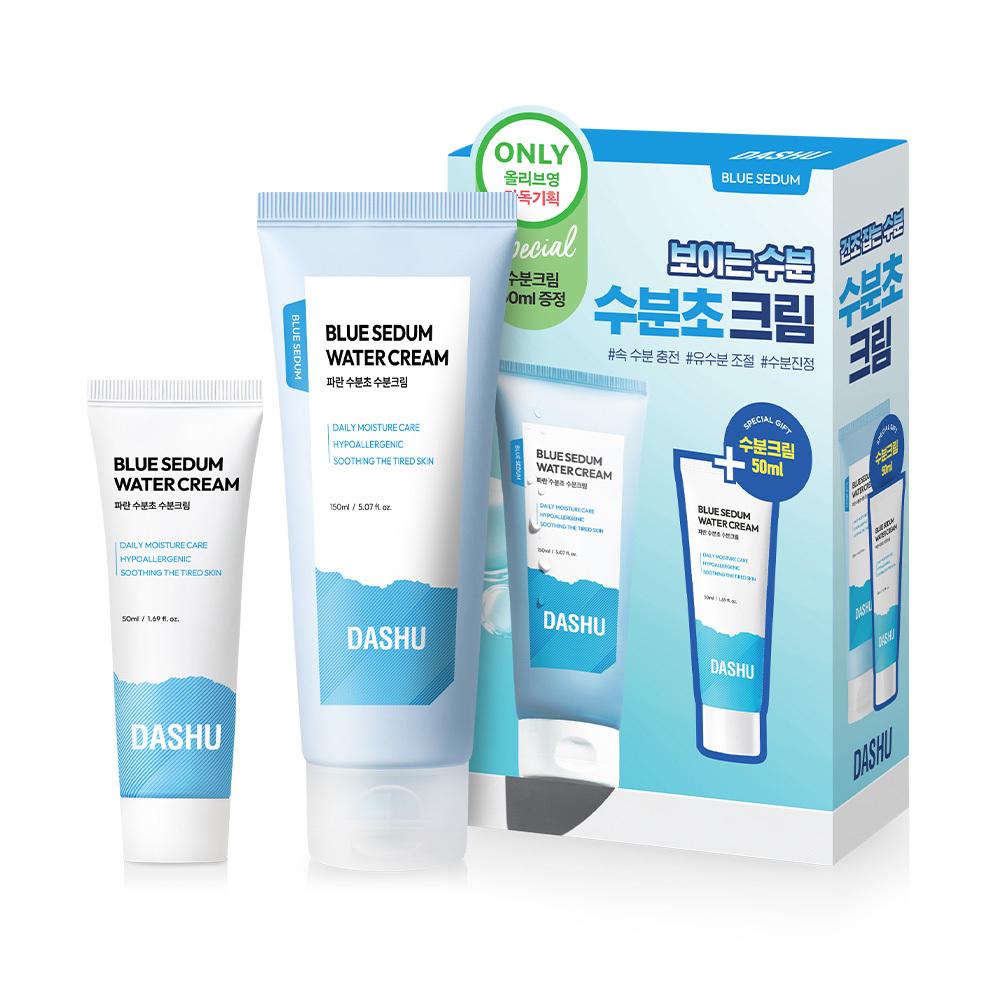 Dashu [aiden Pack Pick] Dashu Boy Blue Moisture Herbal Moisture Cream 150ml Project  + Moisture Cream 50ml