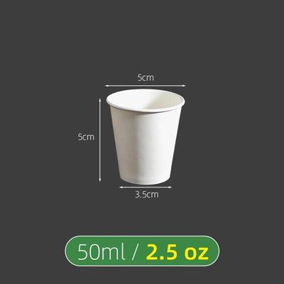 ShengBilai Disposable White Paper Cups