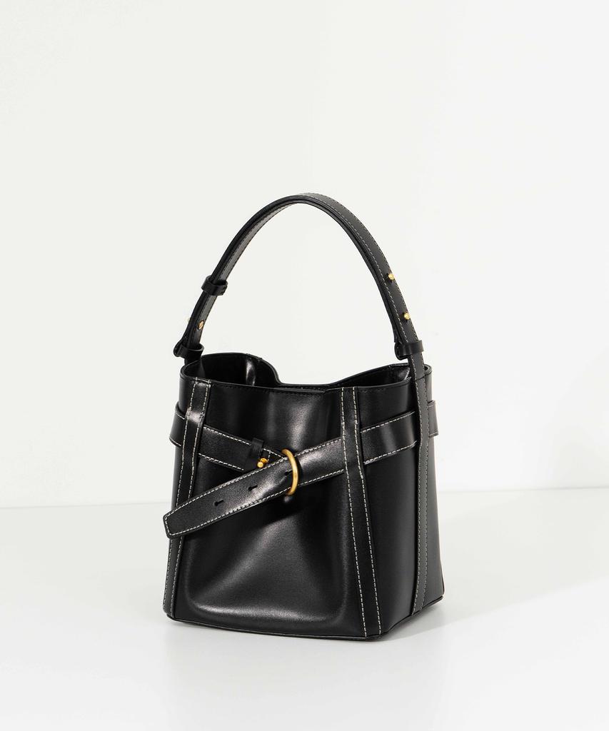5D5Seoul Amelia Bucket Bag Special Color _Jet Black