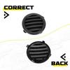 Right Fog Light Lamp Cover Front Bumper Bezel Trim For Subaru Forester 2009-2013