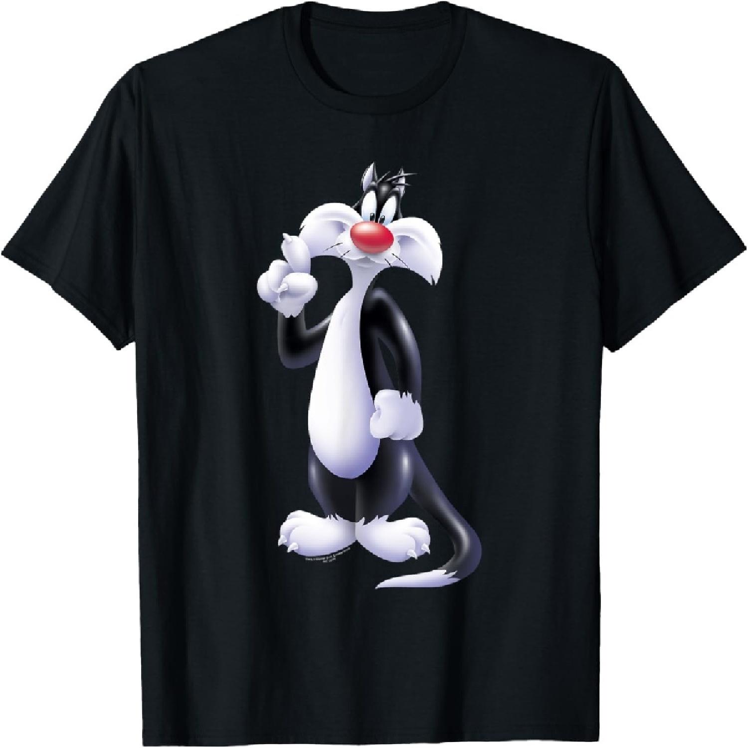 Футболка Sylvester из Looney Tunes, аэрография XXXXXL разноцветный