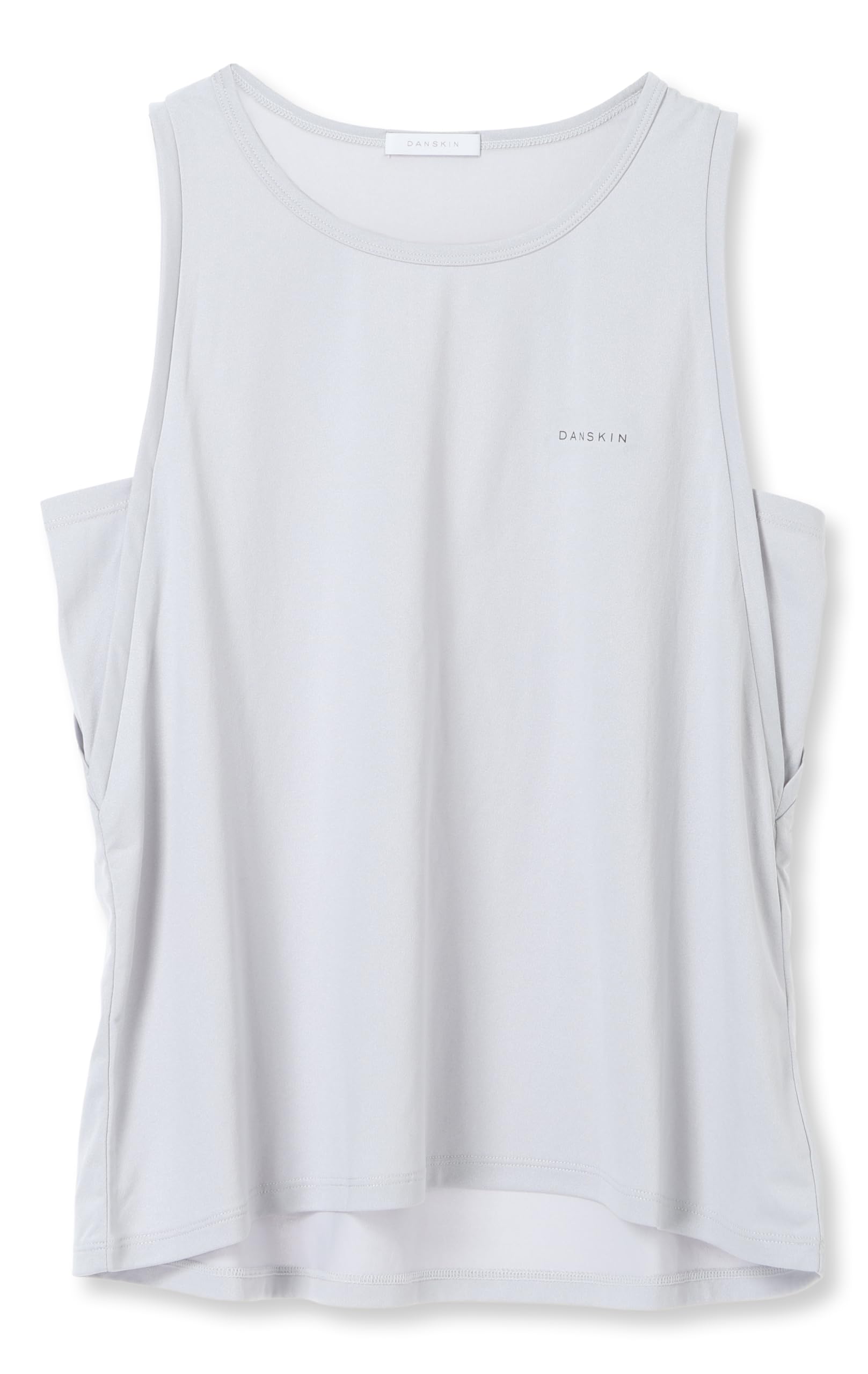 

Tank Sweat Quick UV Sapple Skin Mist L [Danskin] Top, Lightweight, Absorbent, Drying, Guard, Tank, DC524305, Women s, Gray,