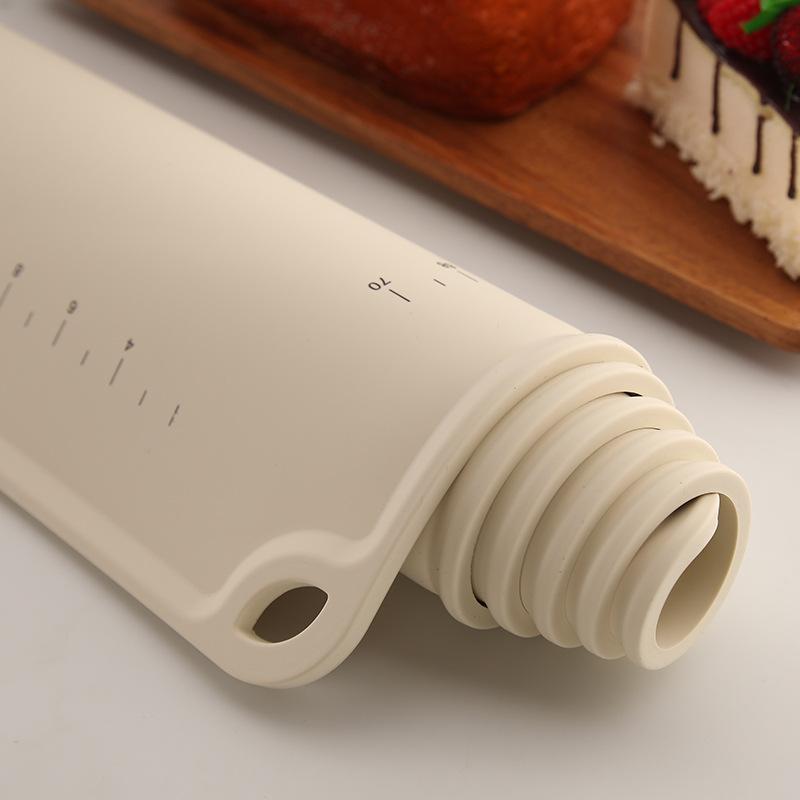 Silicone Pad Baking Mat Sheet Food Grade Household Tough Durable Kneading Dough Mat for Kitchen Rolling Large Dough Non-Stick
