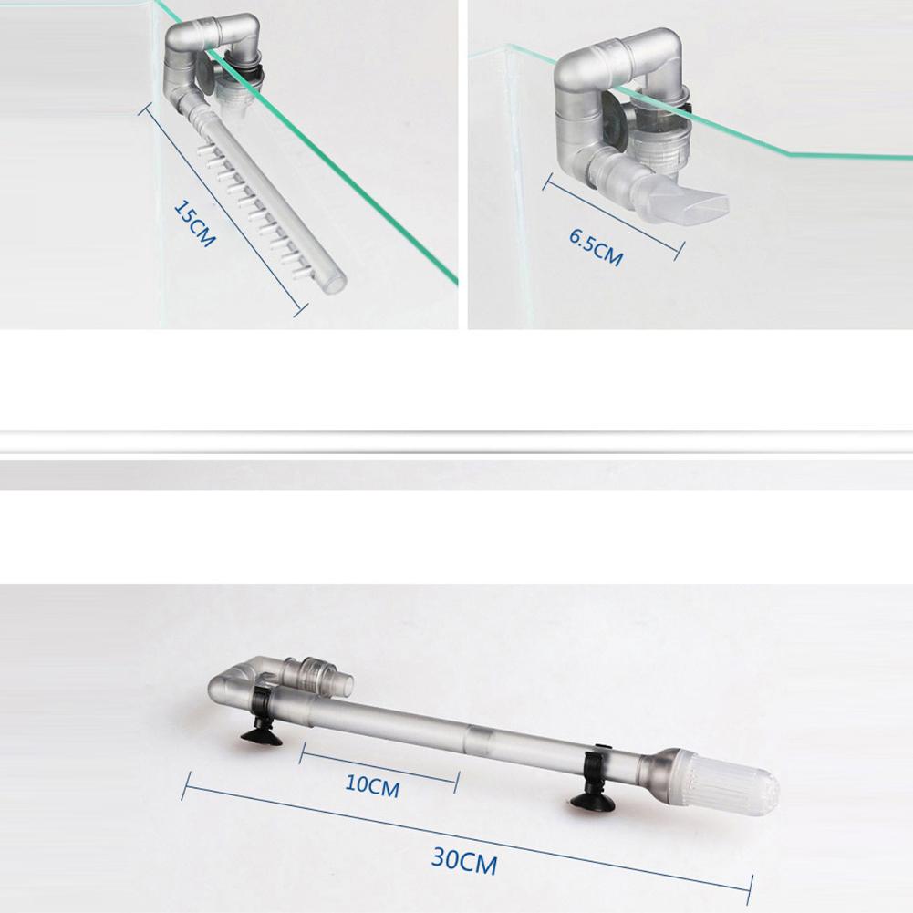 Hw-603b Aquarium Aquarium Filter Wasser Zufluss Abfluss Rohr Rohr Externe Kanister Teile Einlass Auslass Zubehör