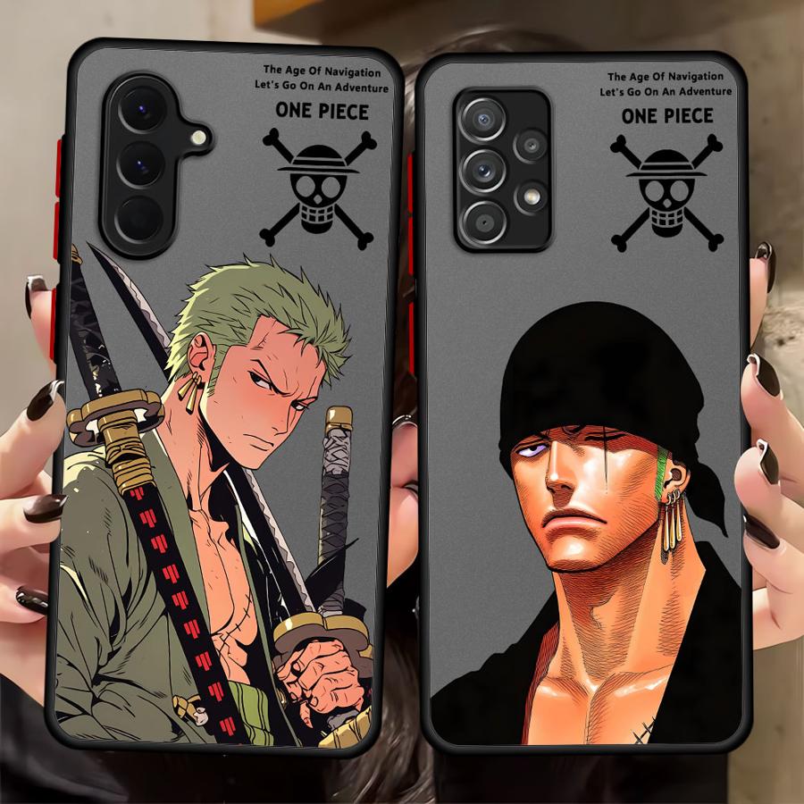 One Piece Zoro Cool Case for Samsung Galaxy A17 A52 A34 A36 A53 A14 A23 A52S A72 A16 A15 A35 A73 A33 A56 A55 A54 Phone Cover