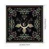 Fashion Moonlight Flower Tarot Card Table Cloth Rose Butterfly Altar Card Mat Floral Decorative Card Mat