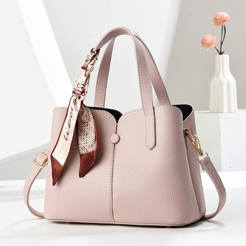 Minimalist Pu Shoulder Bag For Women With Large Capacity And Zipper Closure For Daily Use
