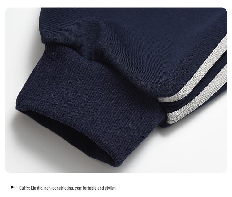 Stilvolles Herbst-Kapuzenpullover-Set für Jungen in Übergröße (8-15 Jahre)