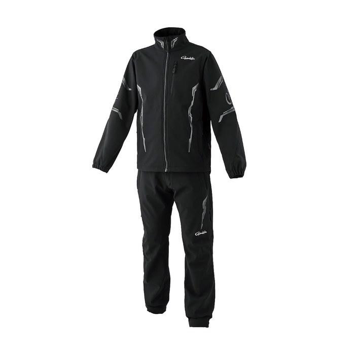 Gamakatsu Softshell Suit GM3764 Black x Black 3L
