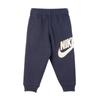 Nike Knitted Sweatpants Fleece Lined Comfortable Lightweight Casual Navy Blue Children Aged 3 7 Years Old FV3301-011