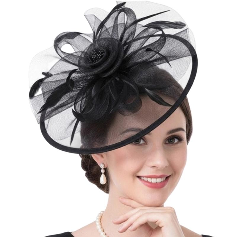 Delicaat Tule Sluier Hoofddeksel Fascinator Hoofdband Voor Bruiloften Feesten En Speciale Gelegenheden Meerdere Stijlvolle Kleuren