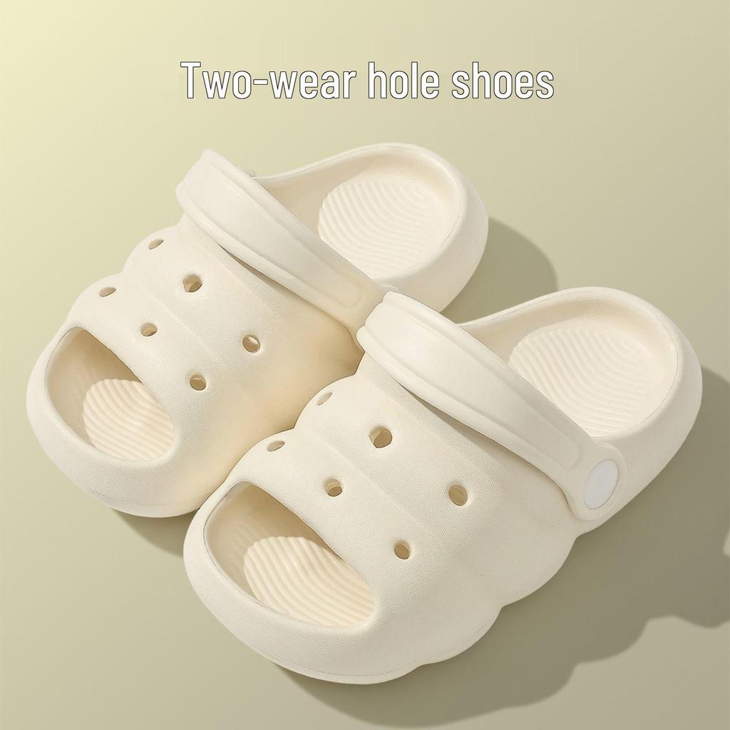 Kids' Soft Summer Indoor Slippers - Lightweight Crocs for Toddlers and Children