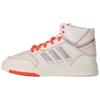 Originals Drop Step Non-Slip Shock Absorbing High-Top Skate Shoes Unisex Sneakers White Orange Gray FV4875