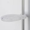 Plastic Soap Dish Tray For Riser Slide Rail 1Pc Bathroom Holder Storage Shower Plate 22mm Transparent Practical