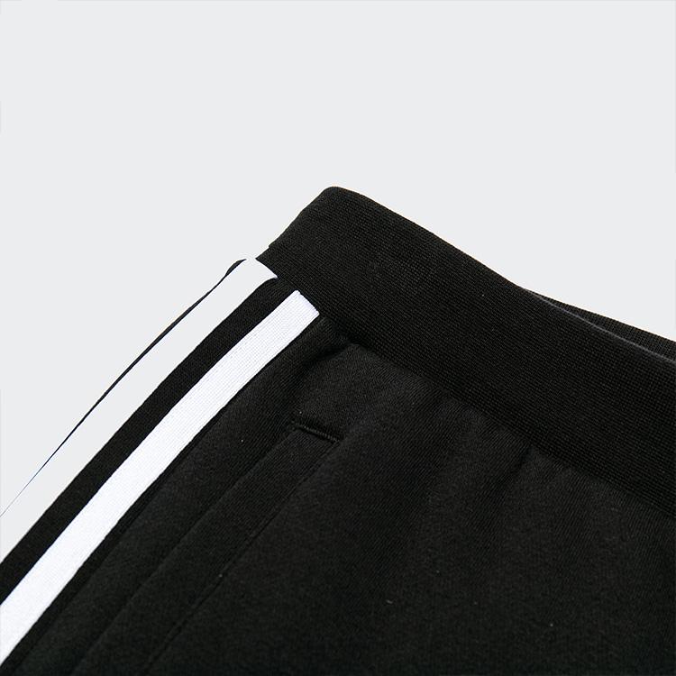 Adidas Neo Logo Print Fleece-Lined Warm Slim Fit Joggers Women Bottoms Black GQ8274