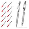 Magnetic Line Marker Pen, Diamond Engraving Pen, Tungsten Steel Scriber, Ceramic Glass Line Marking Pen, Alloy Scriber Pen