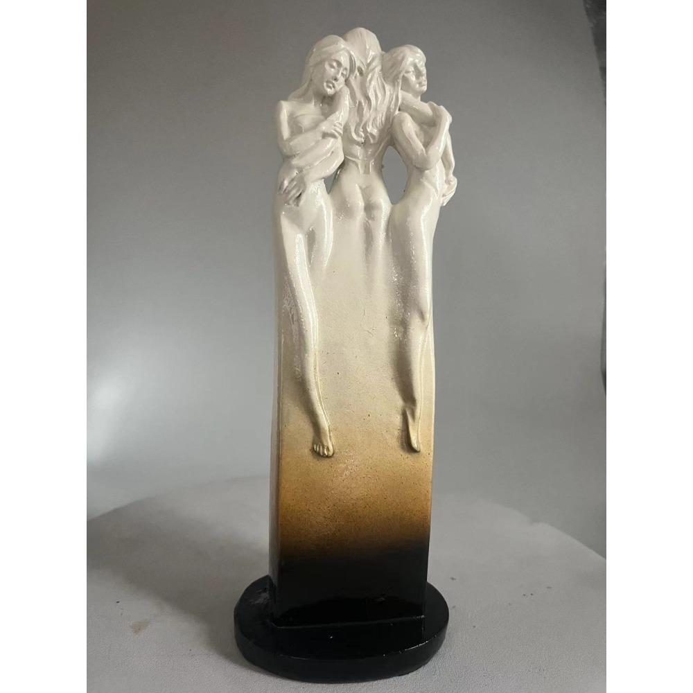 Sculpture of Three Goddesses, Statues, Resin Crafts, Mother's Day Ornaments, Home Furnishings, Garden, Garden, Study Resin Ornaments