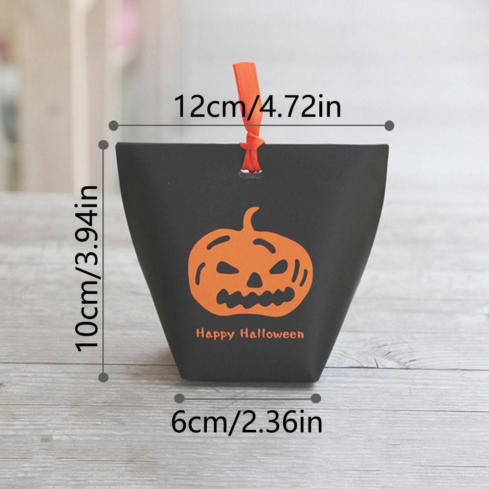 10 Stück Einfach zu montieren Halloween Süßigkeitenbox Bänder Halloween Kartonbehälter Mädchen