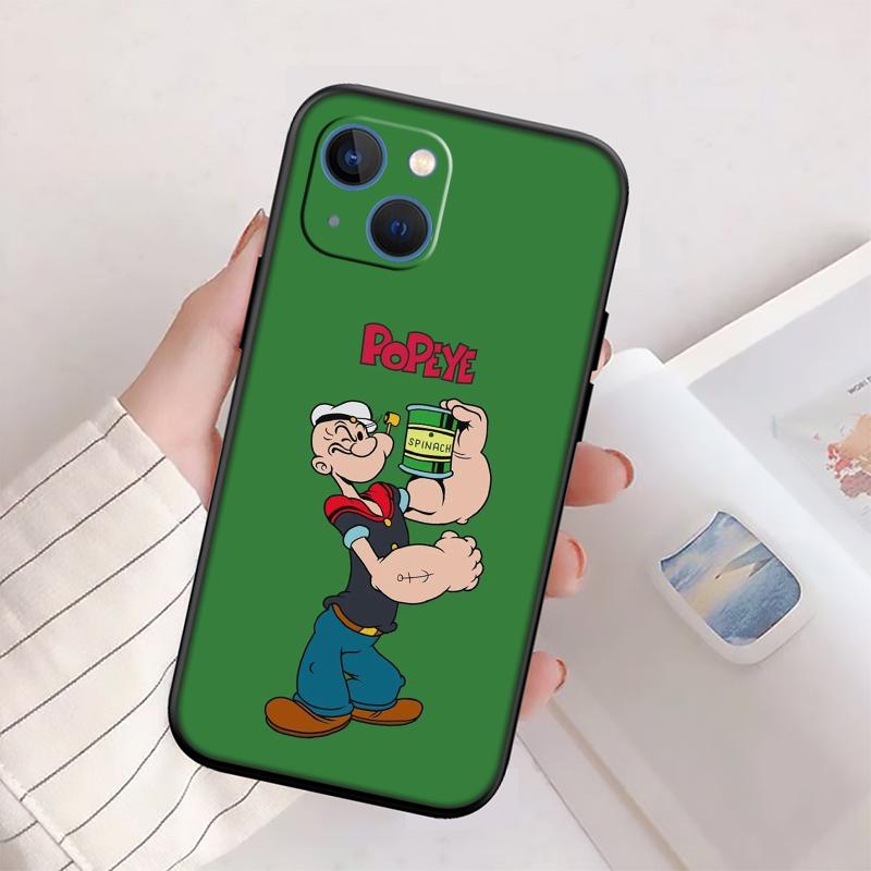 

RP53 P-Popeyes Phone Case for OPPO A40 A60 A80 A15 A16 A16K A12 A17 A17K A54 A54S A53 A53S A55 A56 A57 A98 F23 OPPO A57 4G