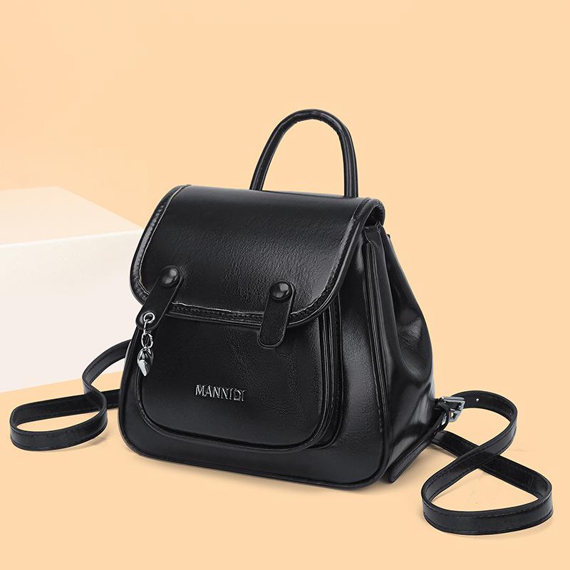 Leisure Commuting Tote Bag - High-end, Niche Single-shoulder and Double-shoulder Backpack чёрный