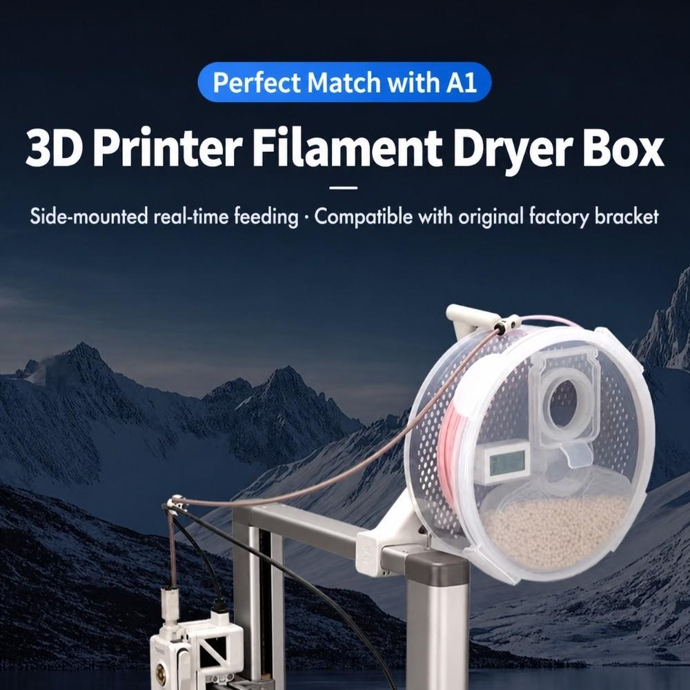 Dustproof 3D Printing Filament Dry Box Anti-Moisture 3D Printing Filament Storage Case