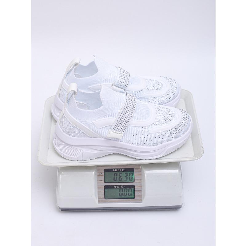 Damen Frühling-Herbst Keilabsatz Tiefer Ausschnitt Lässige Sportschuhe, Dicksohlige Atmungsaktive Komfort-Schuhe.