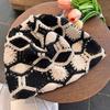 Handmade Crochet Knit Hat Hollow Thin Spring Summer Travel Slouchy Beanie Head Wrap Hat Draped Pullover Hat