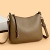 2025 NEW Women's Soft Leather Shoulder Bags Luxury Designer Crossbody Bags Ladies Casual Tote Bag Messenger Commuting Sac Bolsos