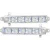 Fog Lights Fog Light Compatible with Peugeot 308 2013-2020 LED DRL Headlight Compatible with Citroen C-Elysee Berlingo B9 C1 C3 MK2 2005-2020