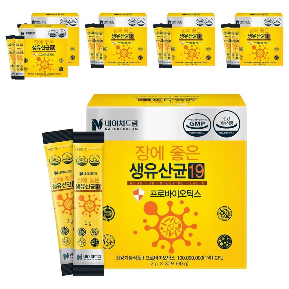 Nature Dream Live Probiotics for Gut 19 30p 60g 6 Pcs
