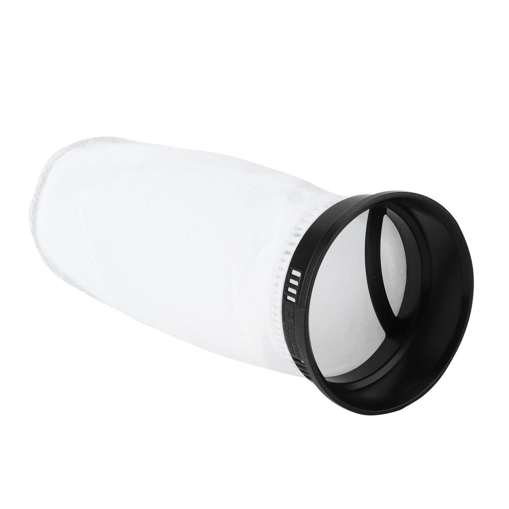 Aquarium Mesh Media Filter Bag Straight Flat Bottom Filter with Explosion Proof Punch for Aquarium Fish Tank100um