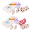 -Pig Set, Pig Toy Miniature Mini Piggy for Boys And Girls
