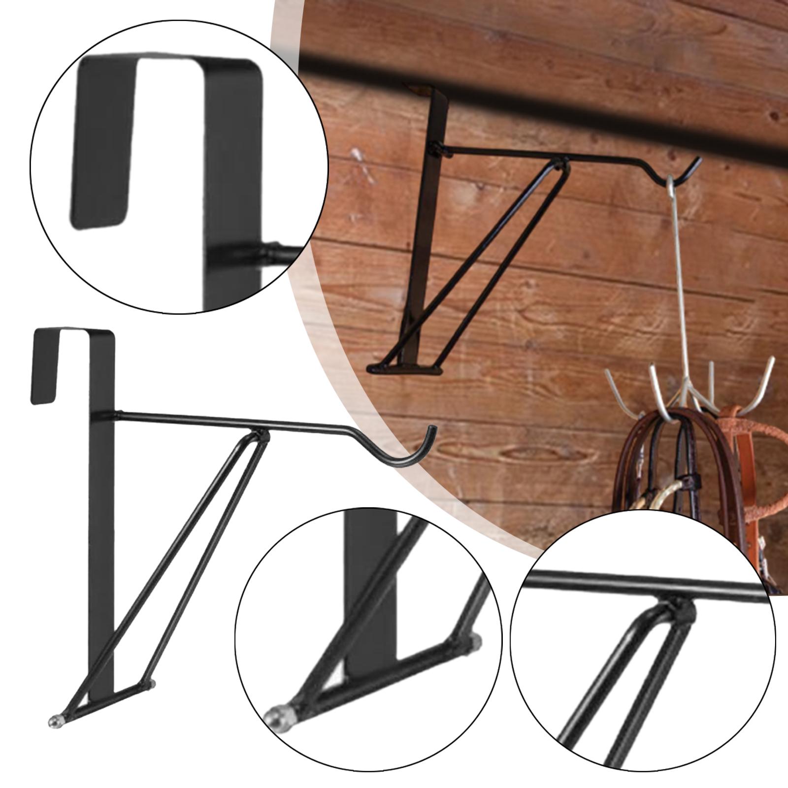 Portable Saddle Rack Saddle Bar Stable Display Storage Accessory Hanger Black Barns Stall Walls Doors Mount for Flower Pot чёрный 14370₽