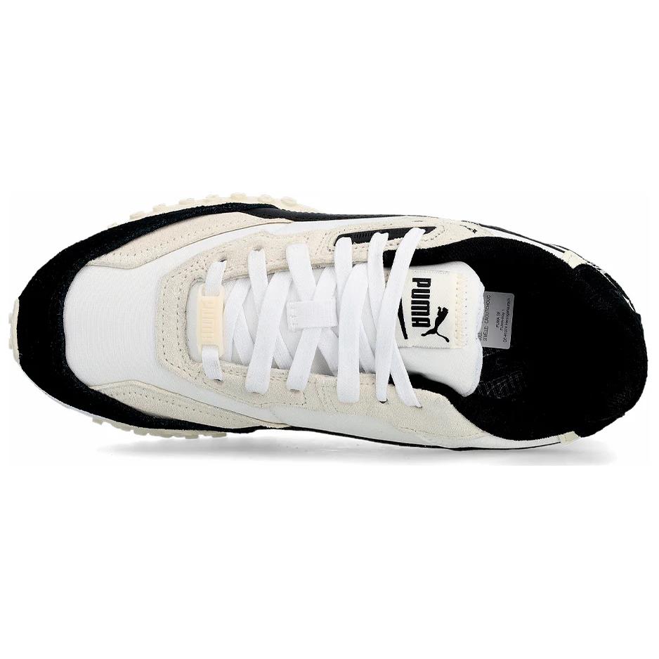 Nye PUMA Blktop Rider Sklisikre Slitesterke Støtdempere Lav Topp Fritid Løpesko Unisex Svart Hvit 392725-37