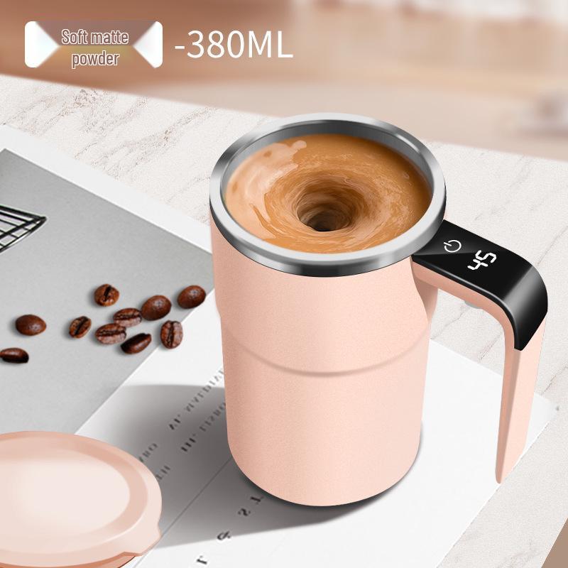 

Automatic Portable Protein Shaker and Smoothie Mixer Cup 380ml рожевий