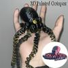 3D-gedruckter artikulierter Oktopus Rex Realistisches Oktopusmodell Gelenkig Beweglich Geburtstagsgeschenk Realistische Tiere Dekorative Schreibtischfigur