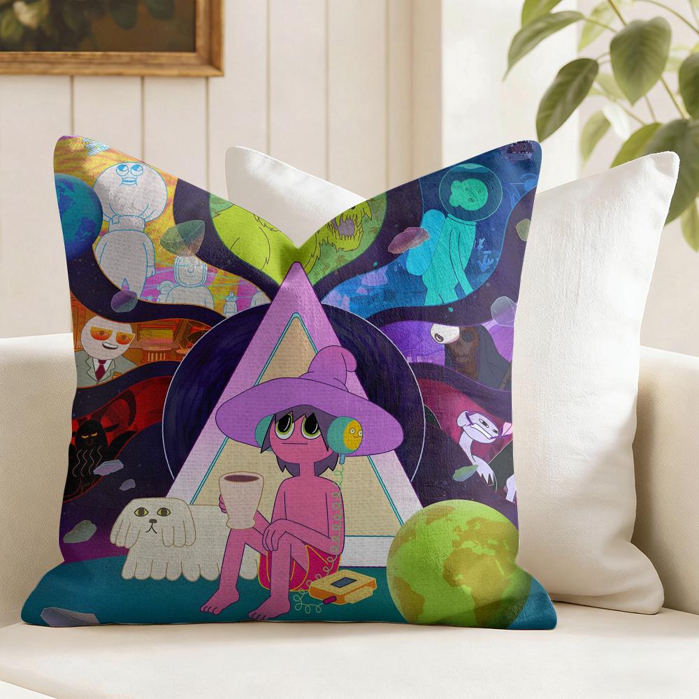 Cartoon The Mmidnight Ggospel Cushion Cover Organic Linen Square Pillow Case Durable Nonallergenic And Kind To Skin