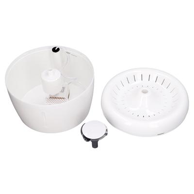 Cat Water Fountain Triple Filtration Automatic Pet Water Fountain Water Dispenser with Night Light