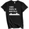 Ich habe Leute in Maryville Tennessee Skyline T-Shirt