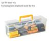 1/7pcs Tool Parts Storage Box Set Multi-Compartment Tool Organizer,Sorting Box for Screws,Wrenches,Hardware Accessories,and Toys