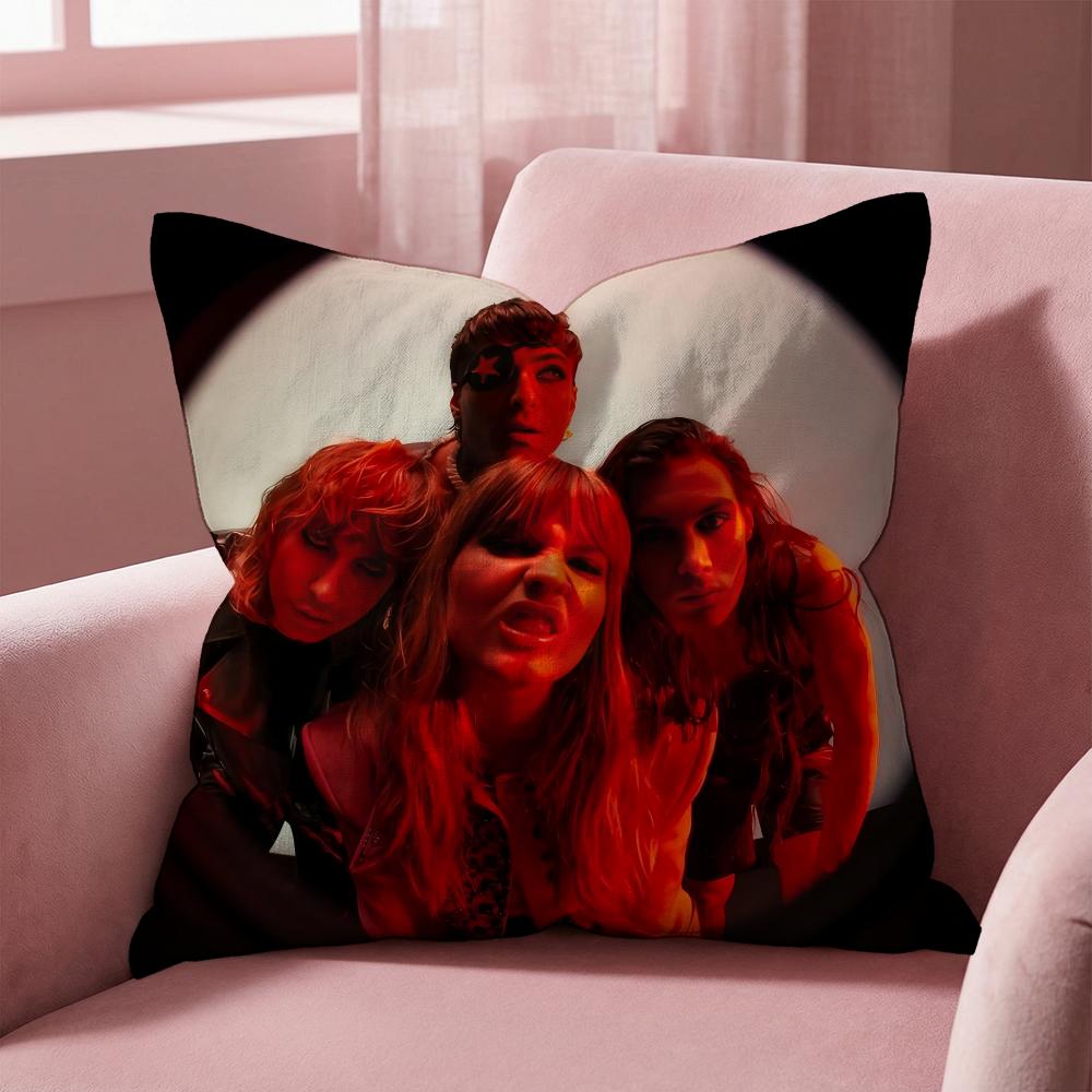 COOL M-ManeskinS Cushion Cover Multi-Scene Pillow Cover for Home & Car - Reversible, Soft & Durable for Daily Use