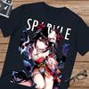 Anime Sparkle Honkai Star Rail T Shirt Size S - 5Xl Black Size S - 5XL Unisex T-Shirt