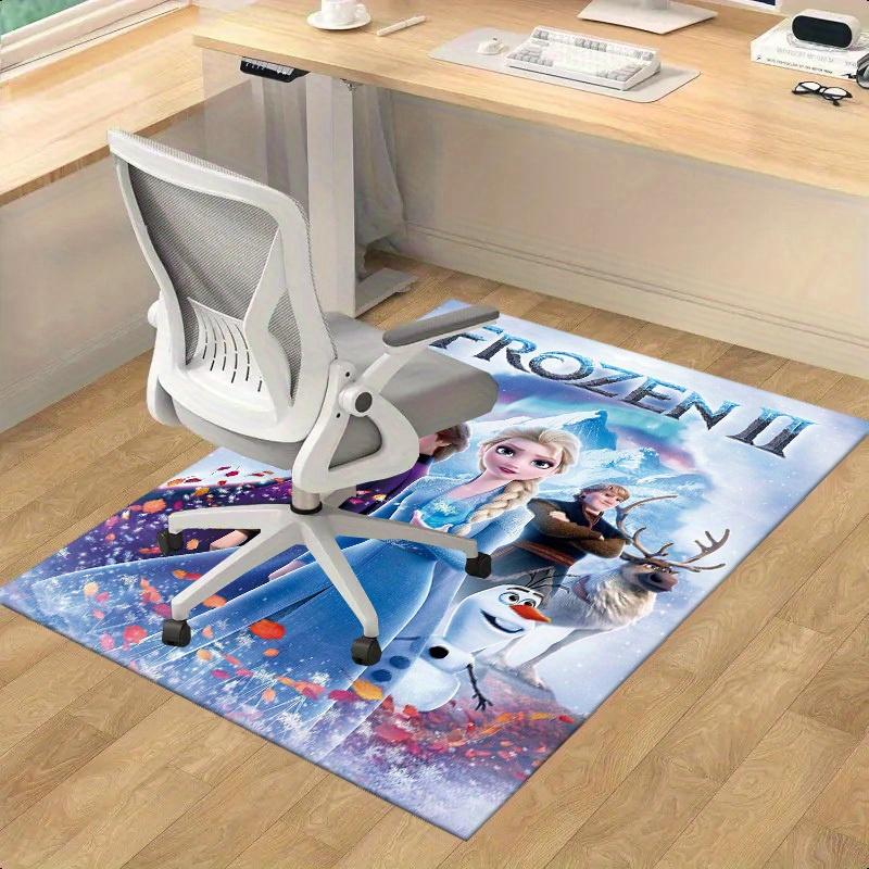 

1pc,Frozen II Inspired Elsa & Anna Snowflake Rug - Perfect for Home Decor, Office Carpet, Chair Cover, Outdoor Mat, Gift IdeaH197 60cm by 90cm