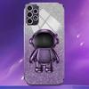 Samsung Galaxy A33 5G Case PC+TPU Pretskrāpējumiem Astronaut Kickstand tālruņa vāciņš