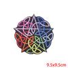 Rainbow Series Patch Iron On Patches For Clothing Stickers Cartoon Animal Embroidery Patch On Clothes Fusible Decorate Badges