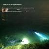Ultra-Bright Waterproof Diving Flashlight with Long Battery Life