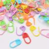 100PCS/200PCS Small Yarn Marker Color Marker Small Pin Fail-Proof Fastener Plastic Locator Buckle Colorful Paper Clip