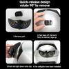 Lampada LED per Casco Forma Occhio di Diavolo Lampada per Atmosfera di Guida Sicurezza Guida Notturna